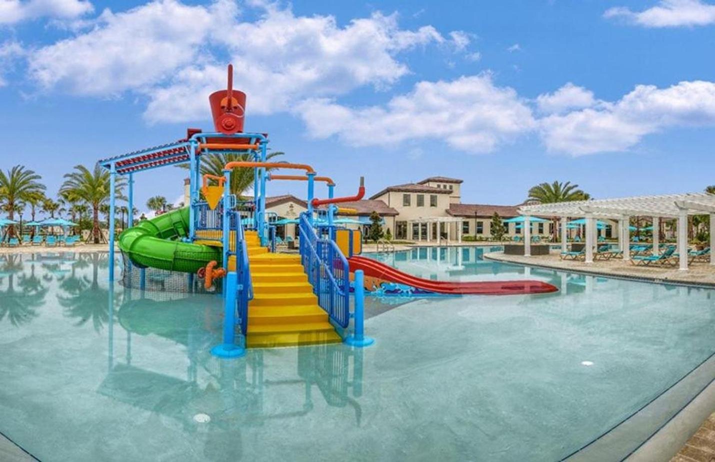 Large Villa Wprivate Pool Game Room Waterpark คิสซิมมี ภายนอก รูปภาพ